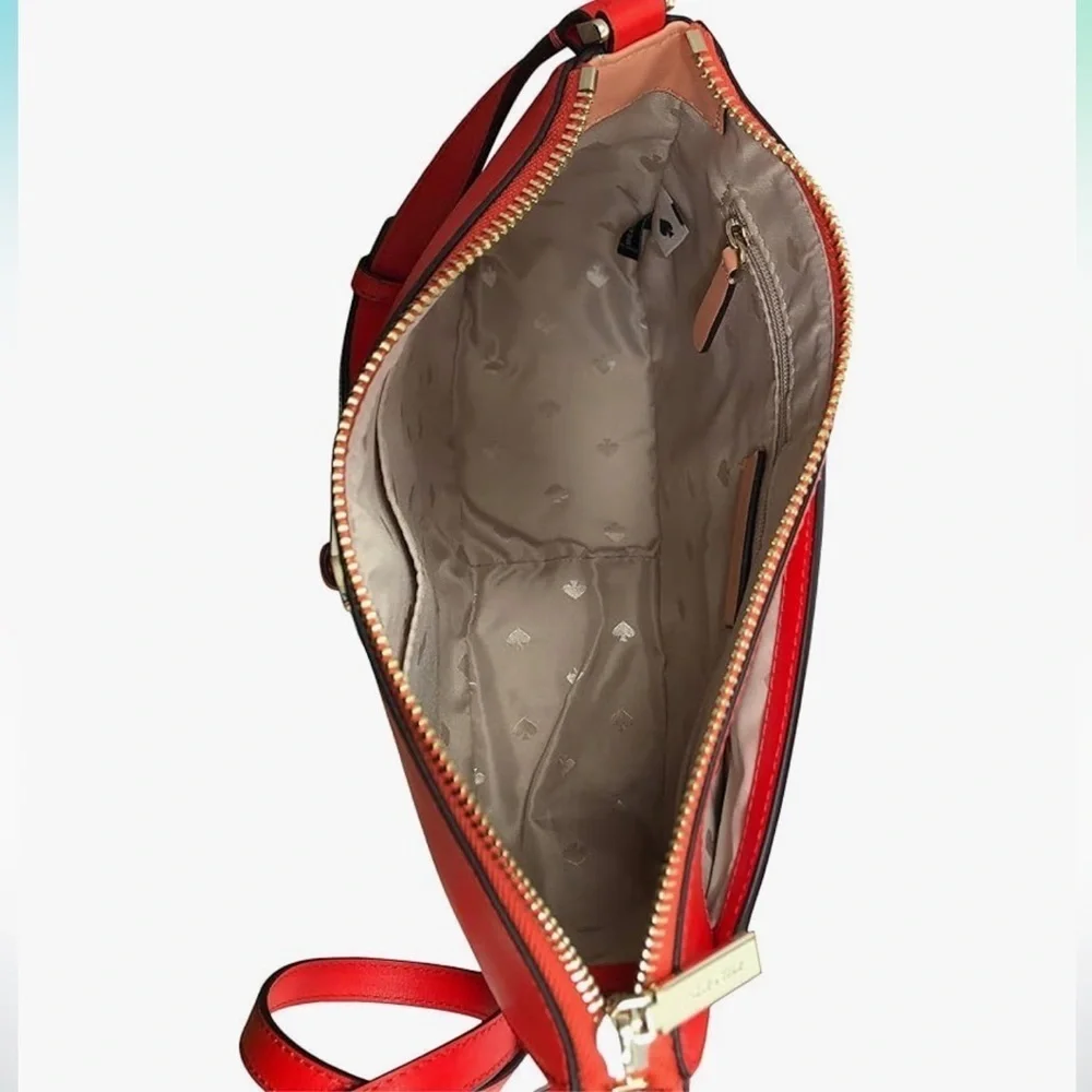 Kate Spade New York Red Adel Zip Top Crossbody NWOT